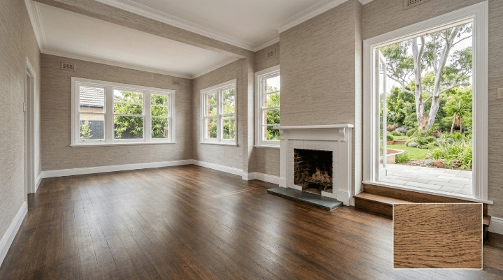 After interior painting