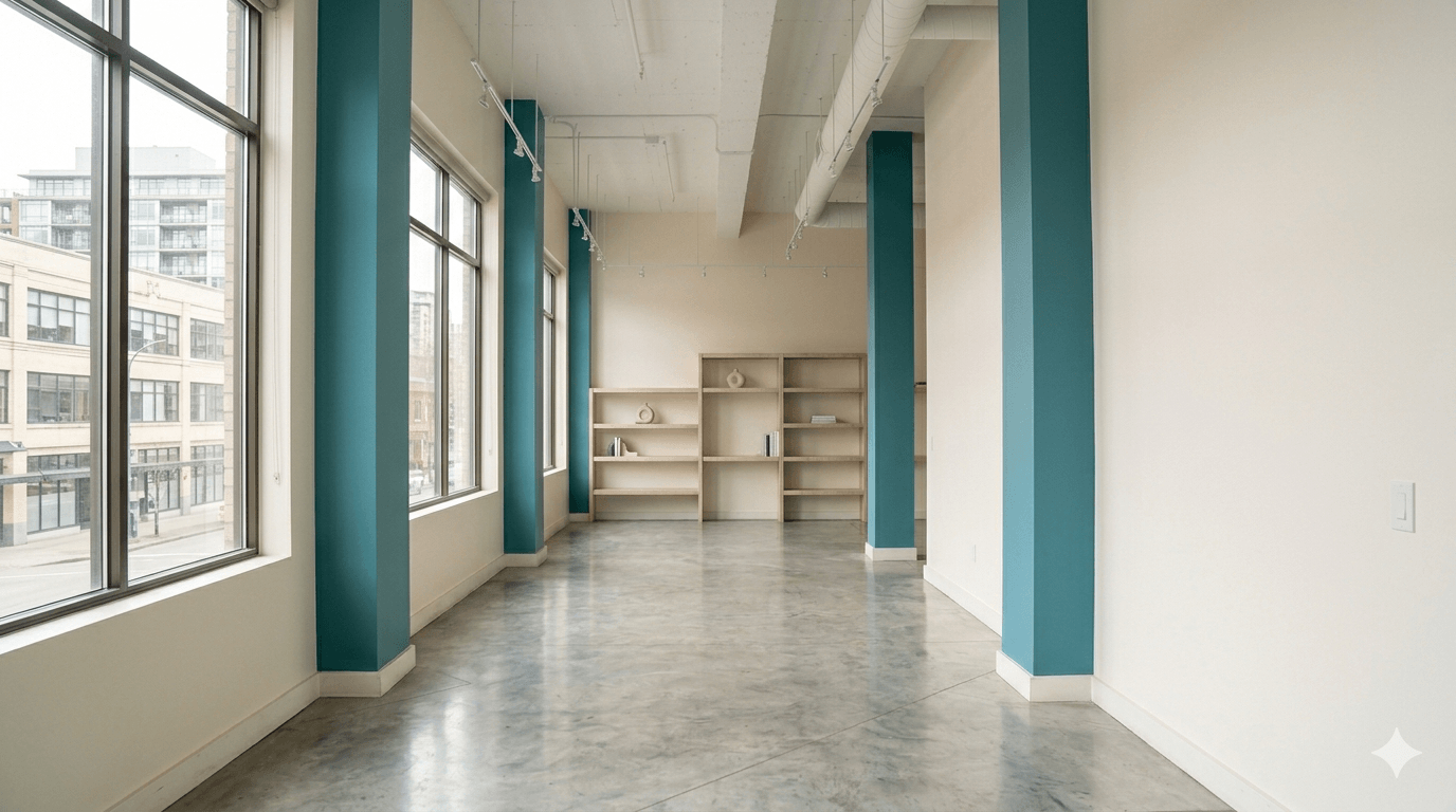 Interior painting feature wall NSW